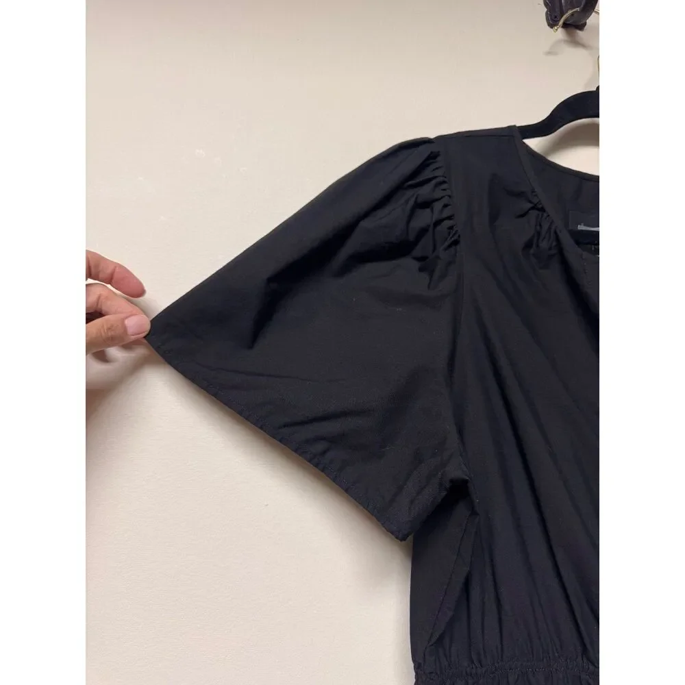 by ANTHROPOLIGIE The Somerset Maxi Dress, Black, Sz L - Picture 4 of 12